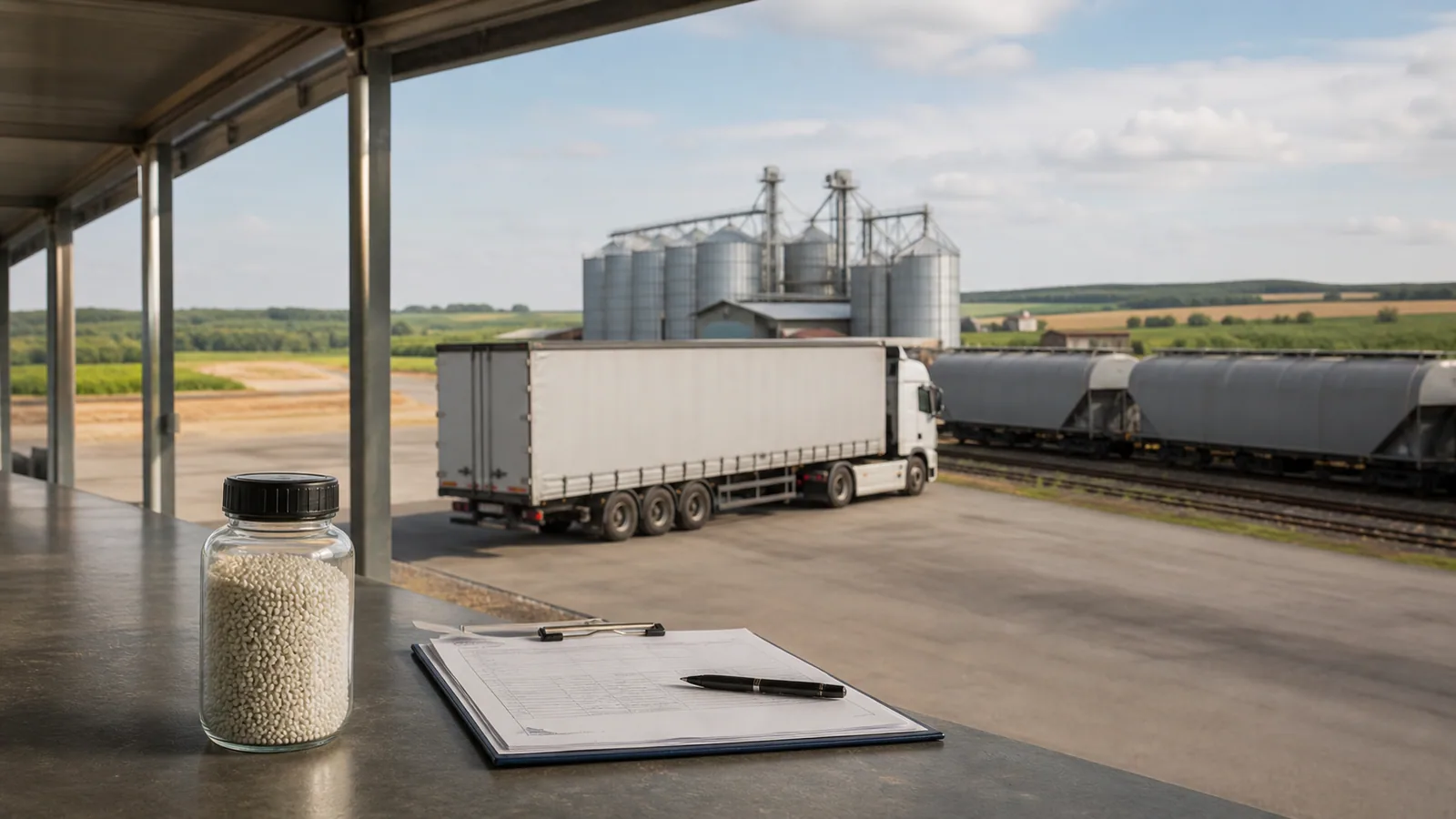 Uzorak proizvoda uz drumsku i železničku logistiku